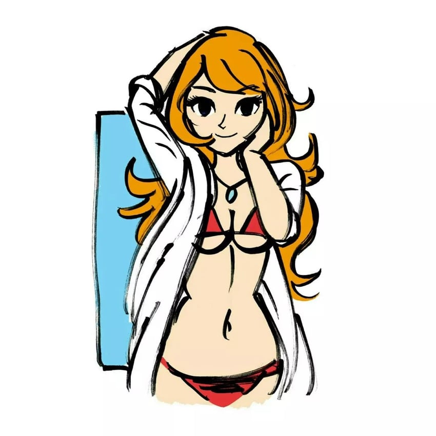 mona (warioware) drawn by jf_illustration