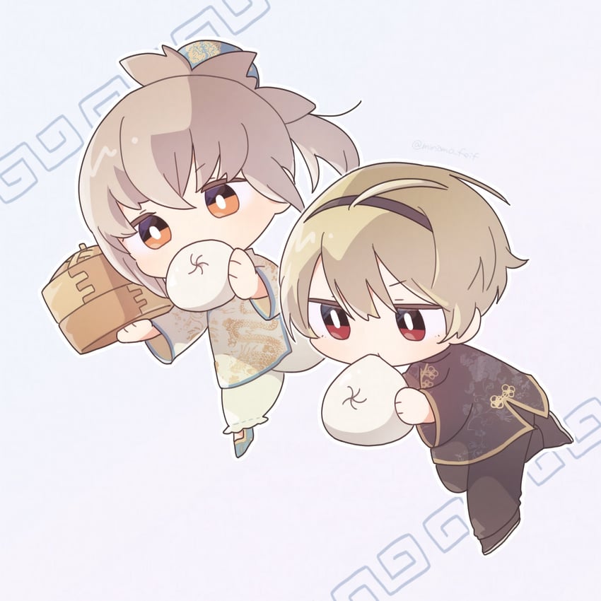 takumi and leo (fire emblem and 1 more) drawn by sorane_amus