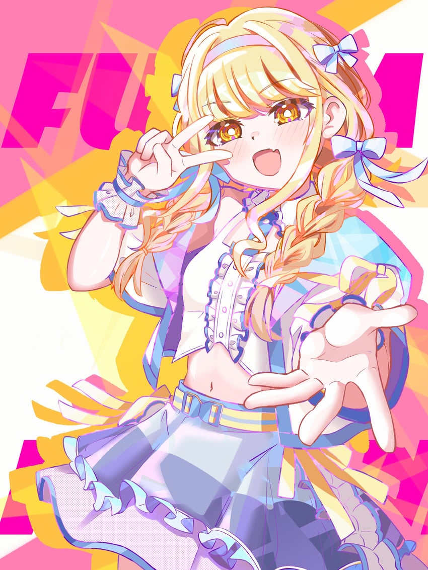 fujita kotone (idolmaster and 1 more) drawn by heizi