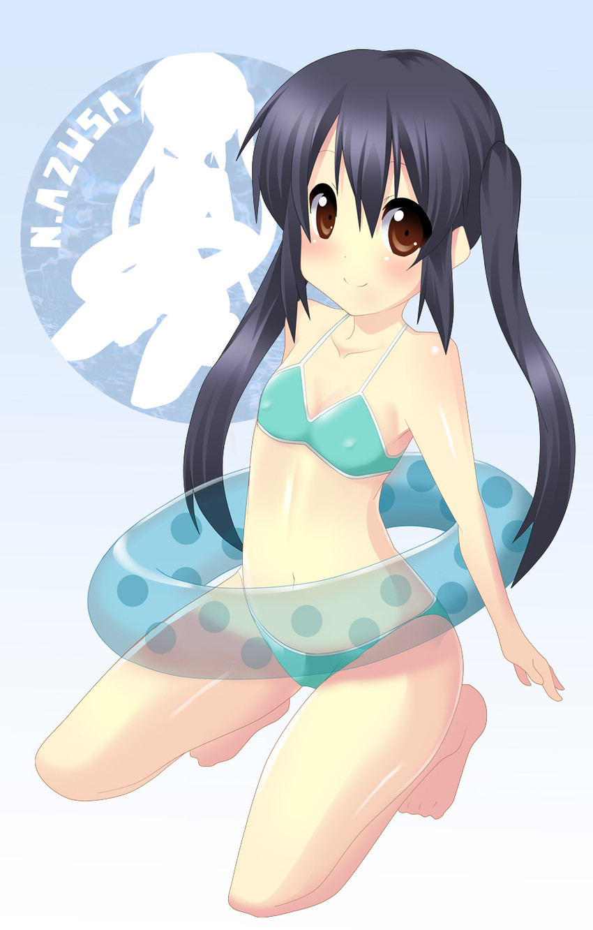 nakano azusa (k-on!) drawn by ekakibito