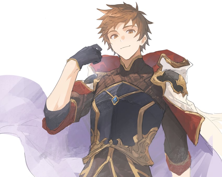 gran and conqueror of the eternals (granblue fantasy) drawn by arashi_(13717044)