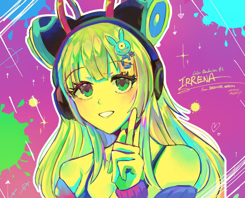 irrena (hardcore tano c and 1 more) drawn by hazume