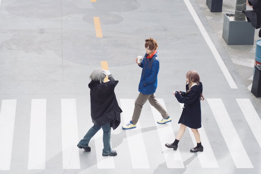 higashimitarai kiyoshiro, amanokawa hiro, and tsukiyono ruli (digimon and 1 more) drawn by nochino
