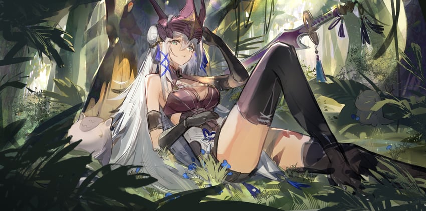 victoria brightshield and paladin (nijisanji and 1 more) drawn by kongdebiekanl