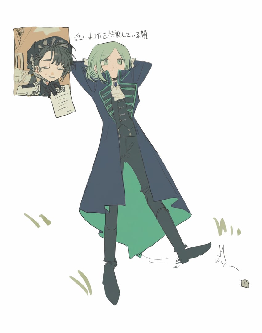 vertin and liang yue (reverse:1999) drawn by oji-sama_(ochi4t)