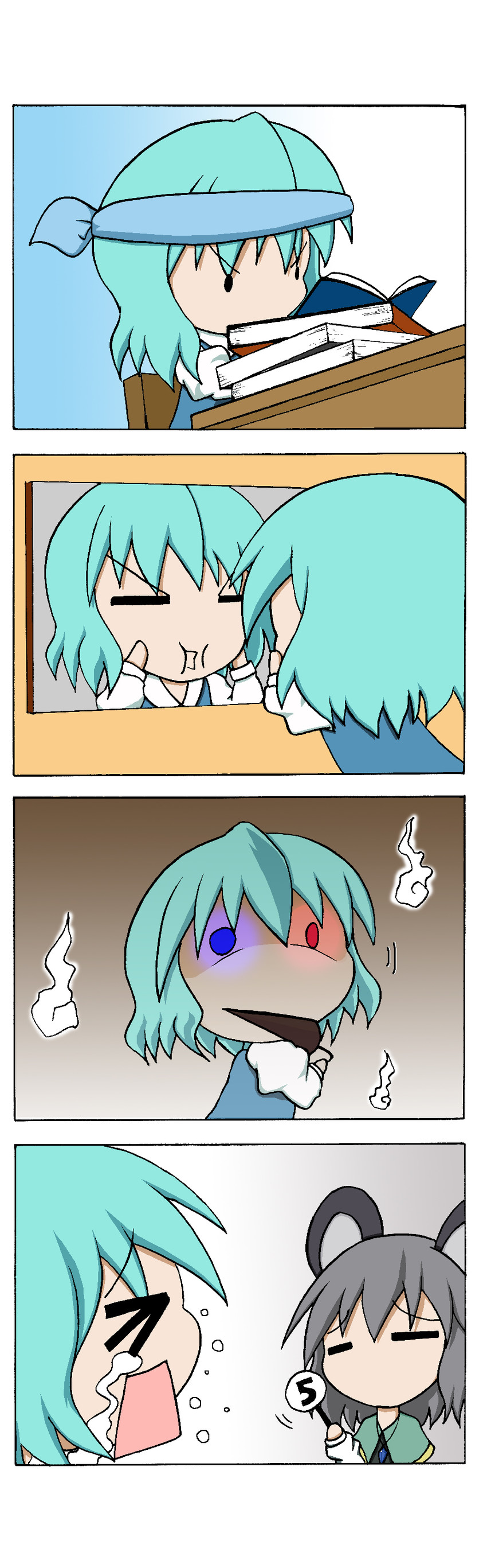 tatara kogasa and nazrin (touhou) drawn by rakugaki-biyori