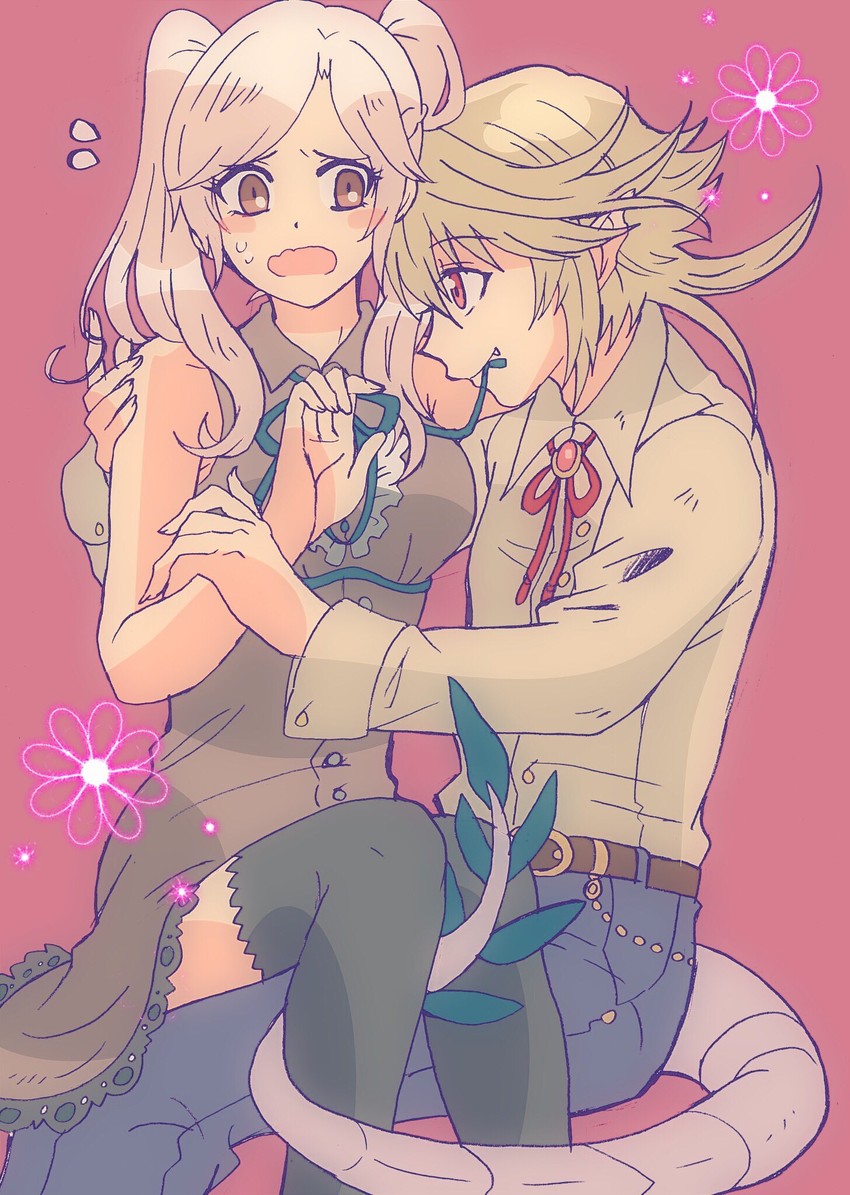 female robin and male corrin (fire emblem and 3 more) drawn by kiriya_(552260)