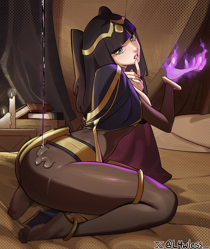 tharja (fire emblem and 1 more) drawn by l4wless