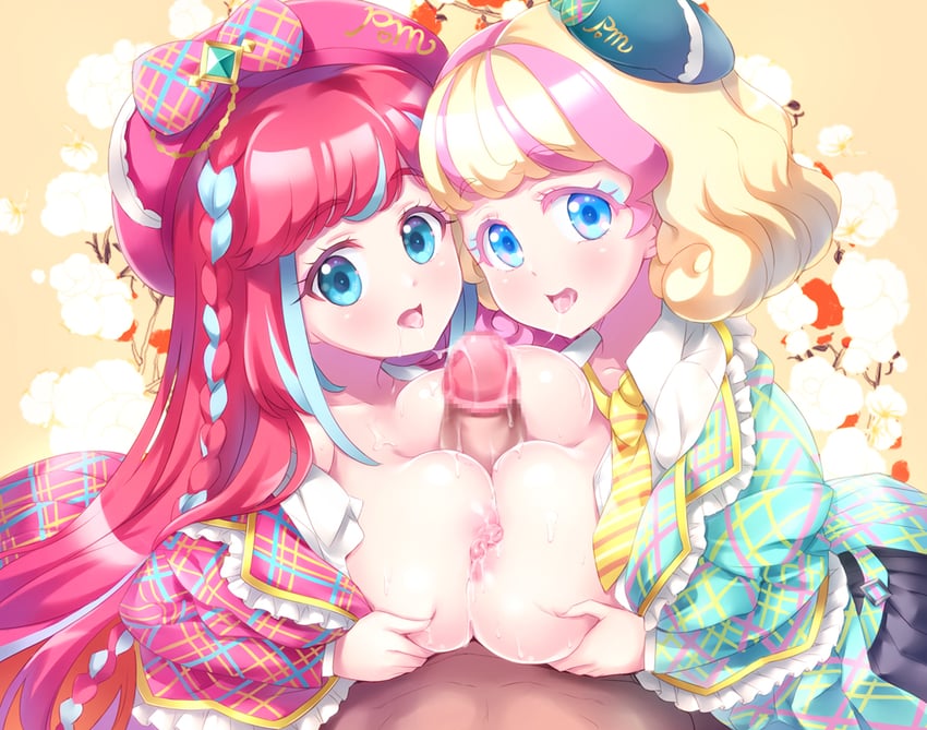 amauri miruki and hibino matsuri (pretty series and 1 more) drawn by mini_koala