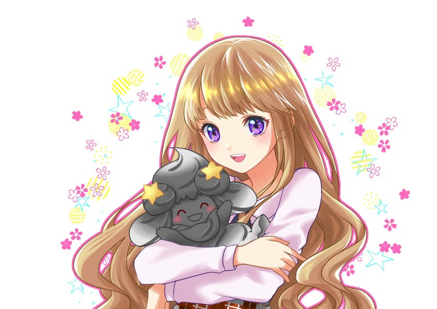alcremie (original and 1 more) drawn by punico_(punico_poke)