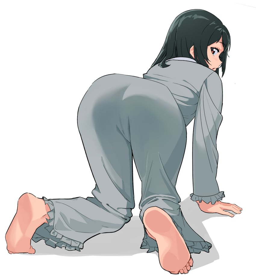 mifune shioriko (love live! and 1 more) drawn by moshi_(0364p)