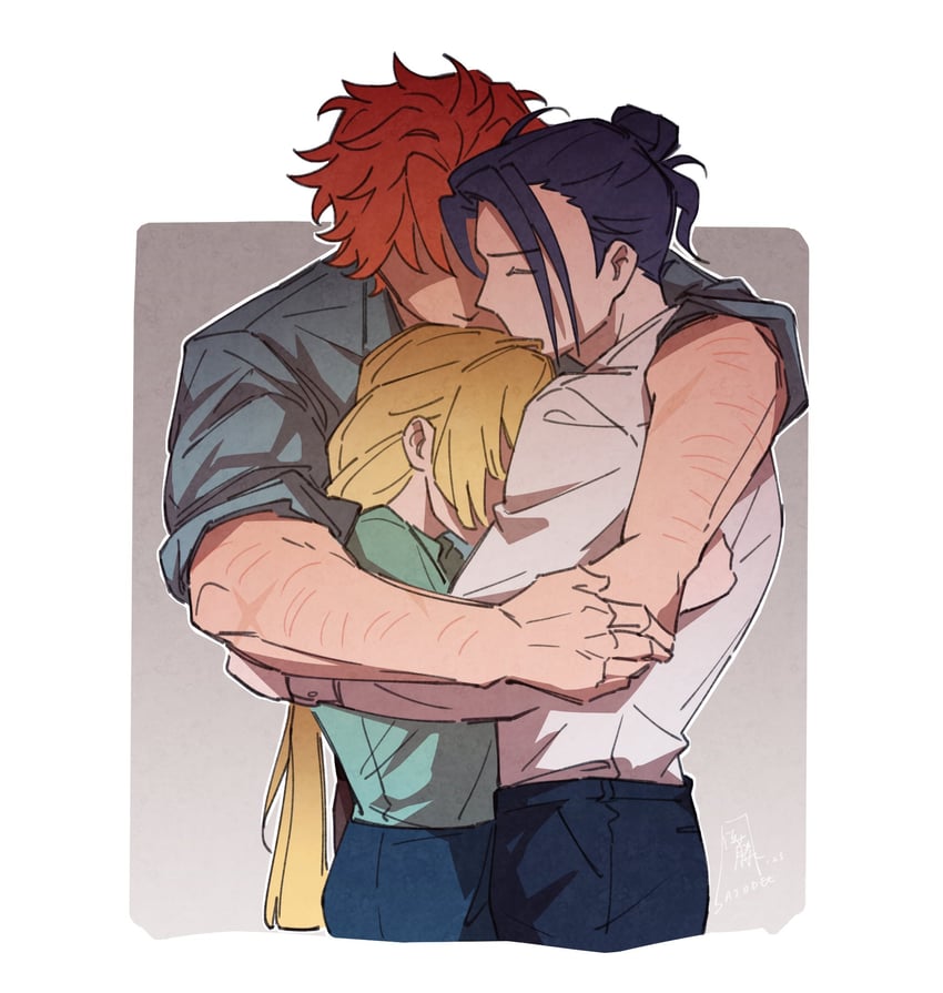 ingrid brandl galatea, sylvain jose gautier, and felix hugo fraldarius (fire emblem and 1 more) drawn by satodee