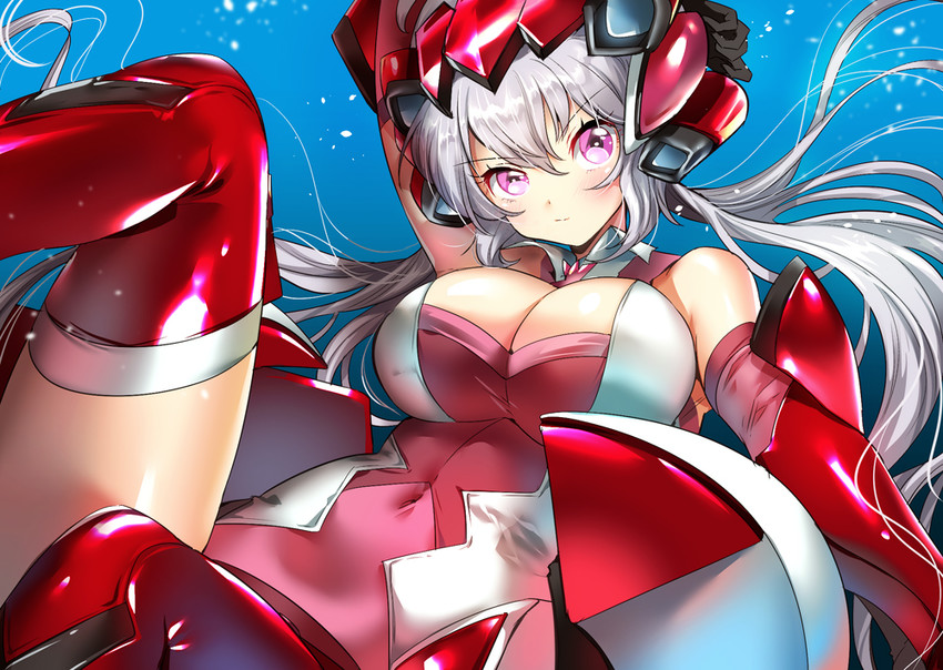 yukine chris (senki zesshou symphogear) drawn by yanyo_(ogino_atsuki)