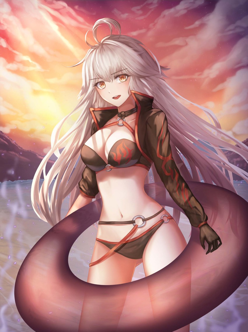 jeanne d'arc alter (fate and 1 more) drawn by gya_(144)