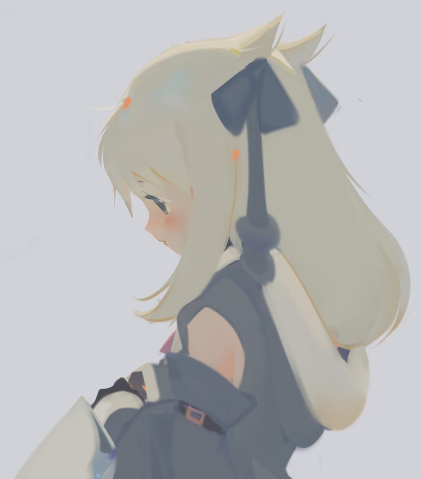 azusa mifuyu (mahou shoujo madoka magica and 1 more) drawn by she_li_(lynxm)