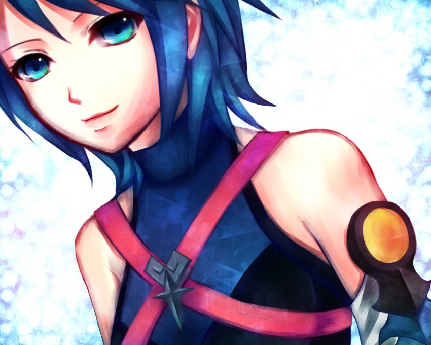 aqua (kingdom hearts and 1 more) drawn by heki_kiri