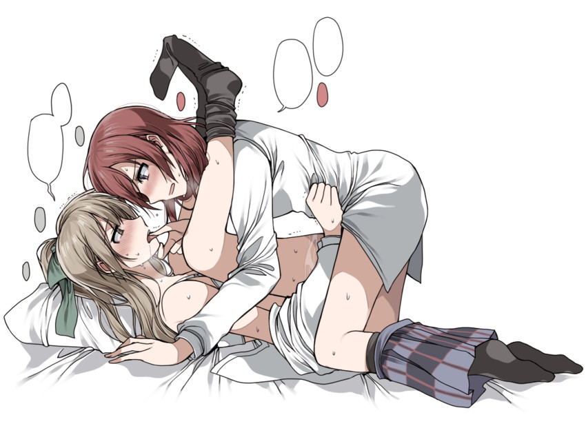nishikino maki and minami kotori (love live! and 1 more) drawn by clipe