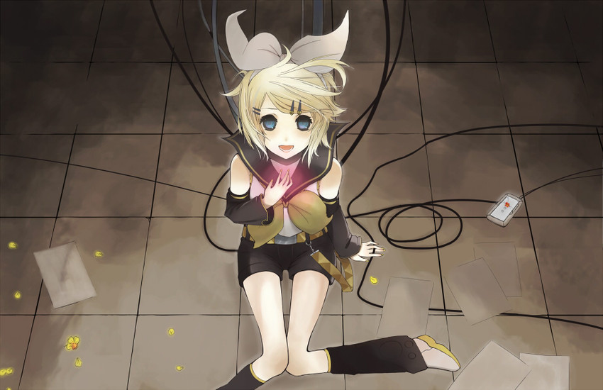 kagamine rin (vocaloid and 1 more) drawn by mins_(minevi)