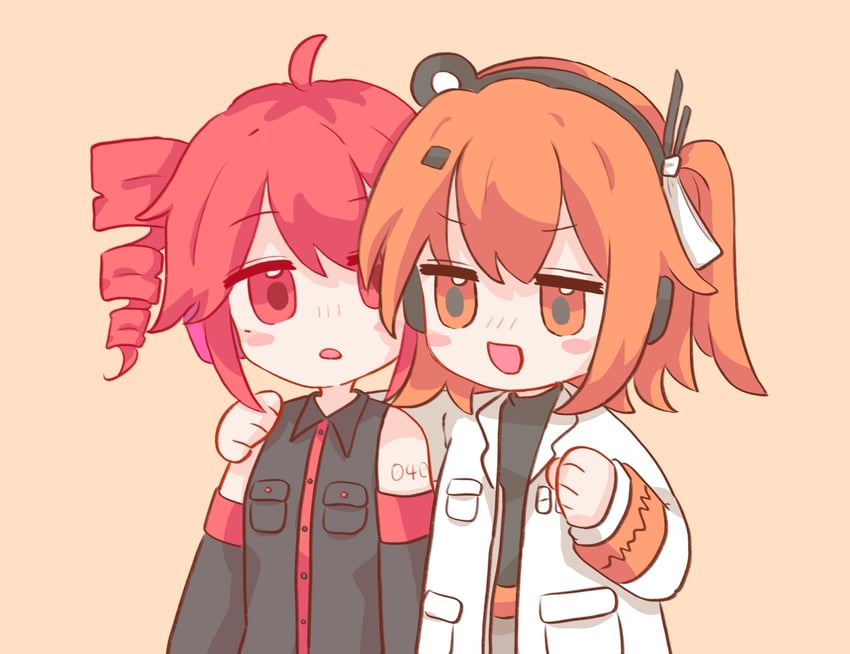 kasane teto and adachi rei (utau and 1 more) drawn by daofeng_(daofeng3330)