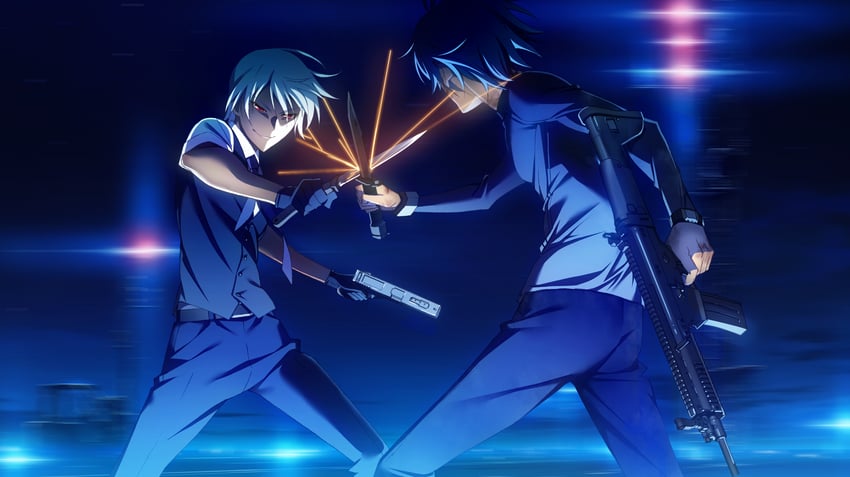 kazami yuuji and kazami yuuji clone (grisaia and 1 more) drawn by fumio_(ura_fmo)