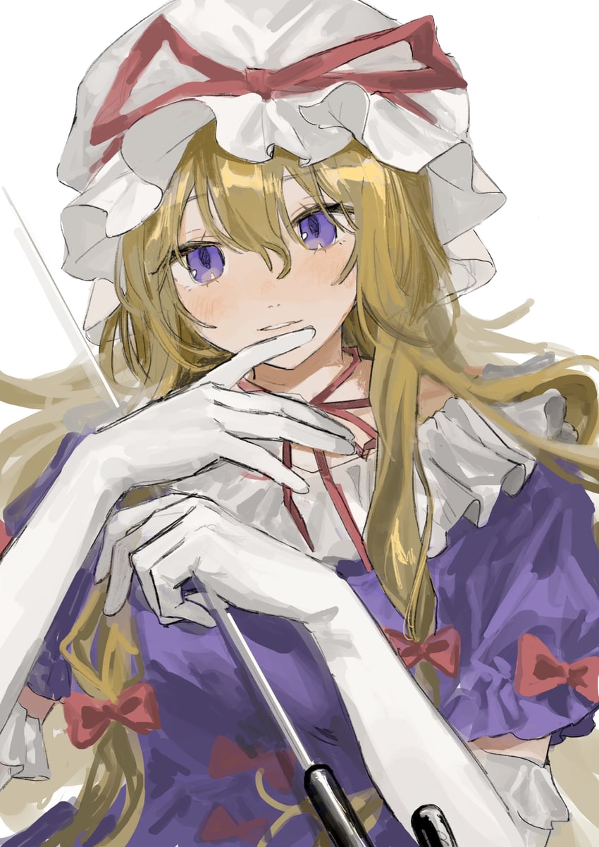 yakumo yukari (touhou) drawn by gotagotay