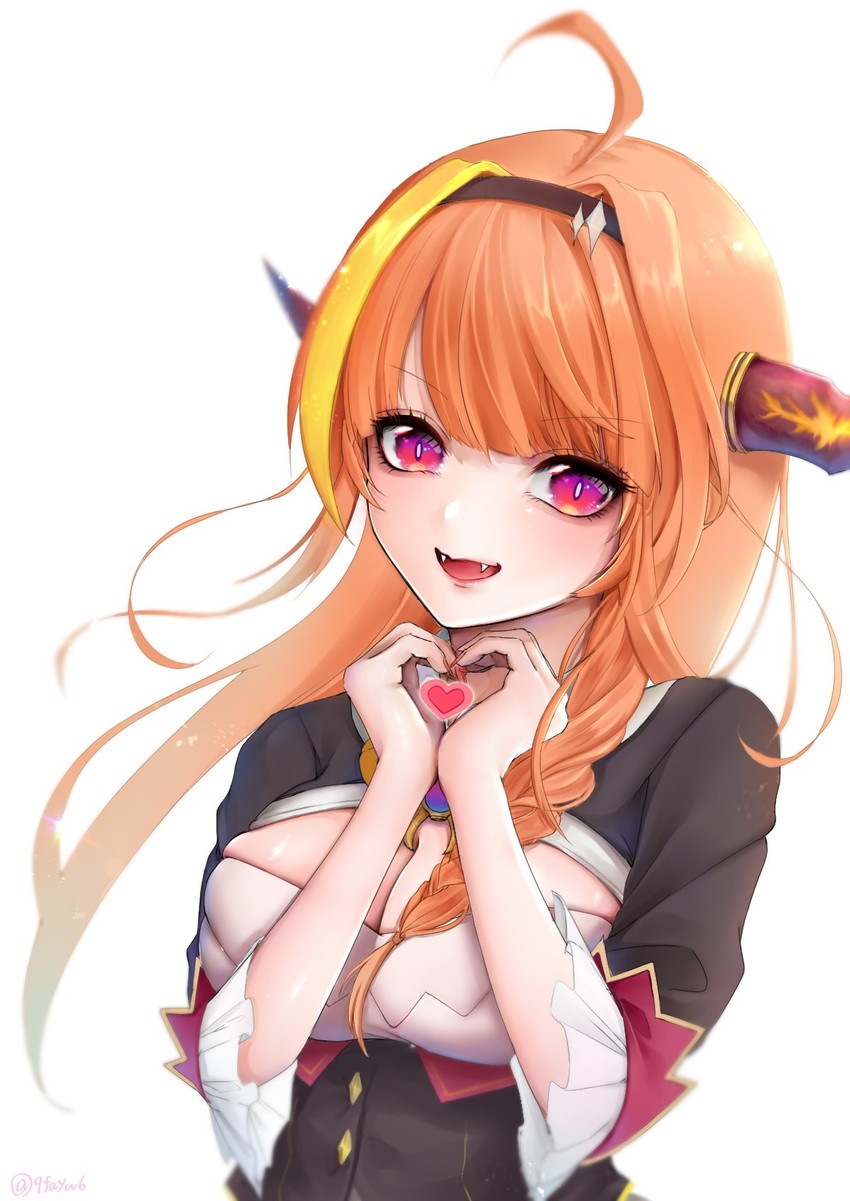 kiryu coco (hololive) drawn by fayuse