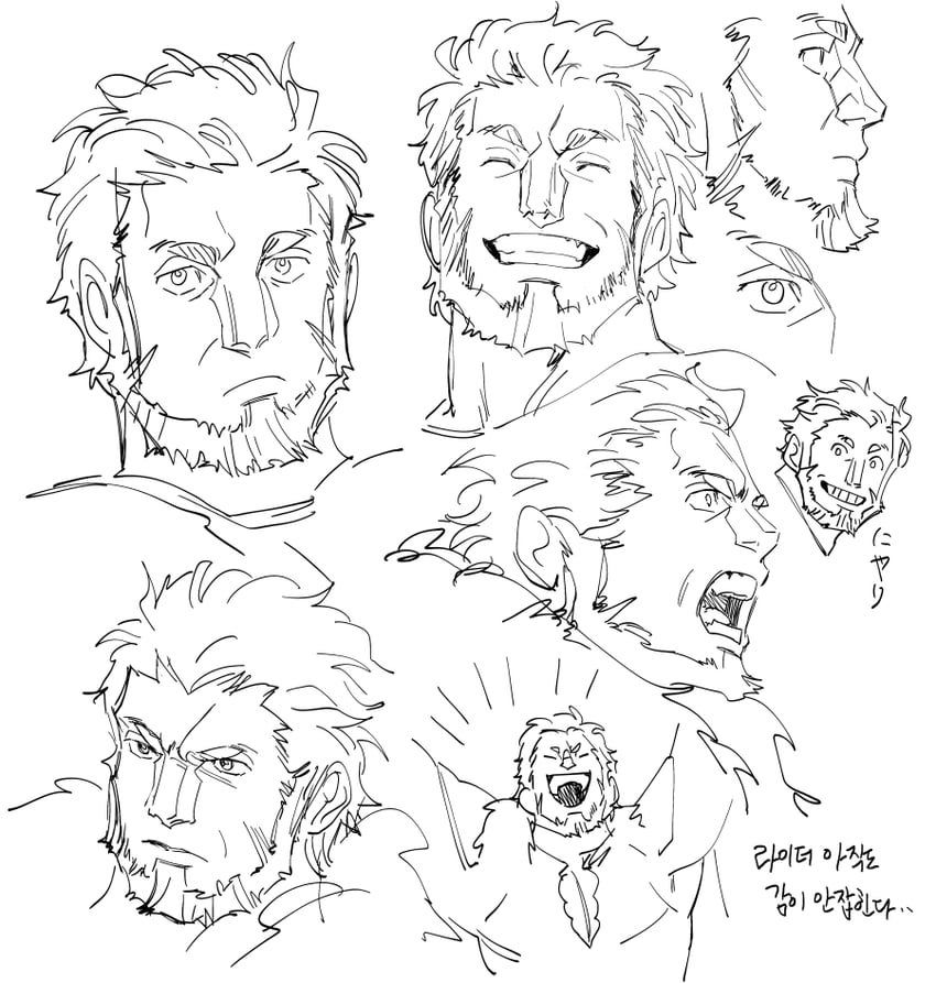 iskandar (fate and 1 more) drawn by halorane