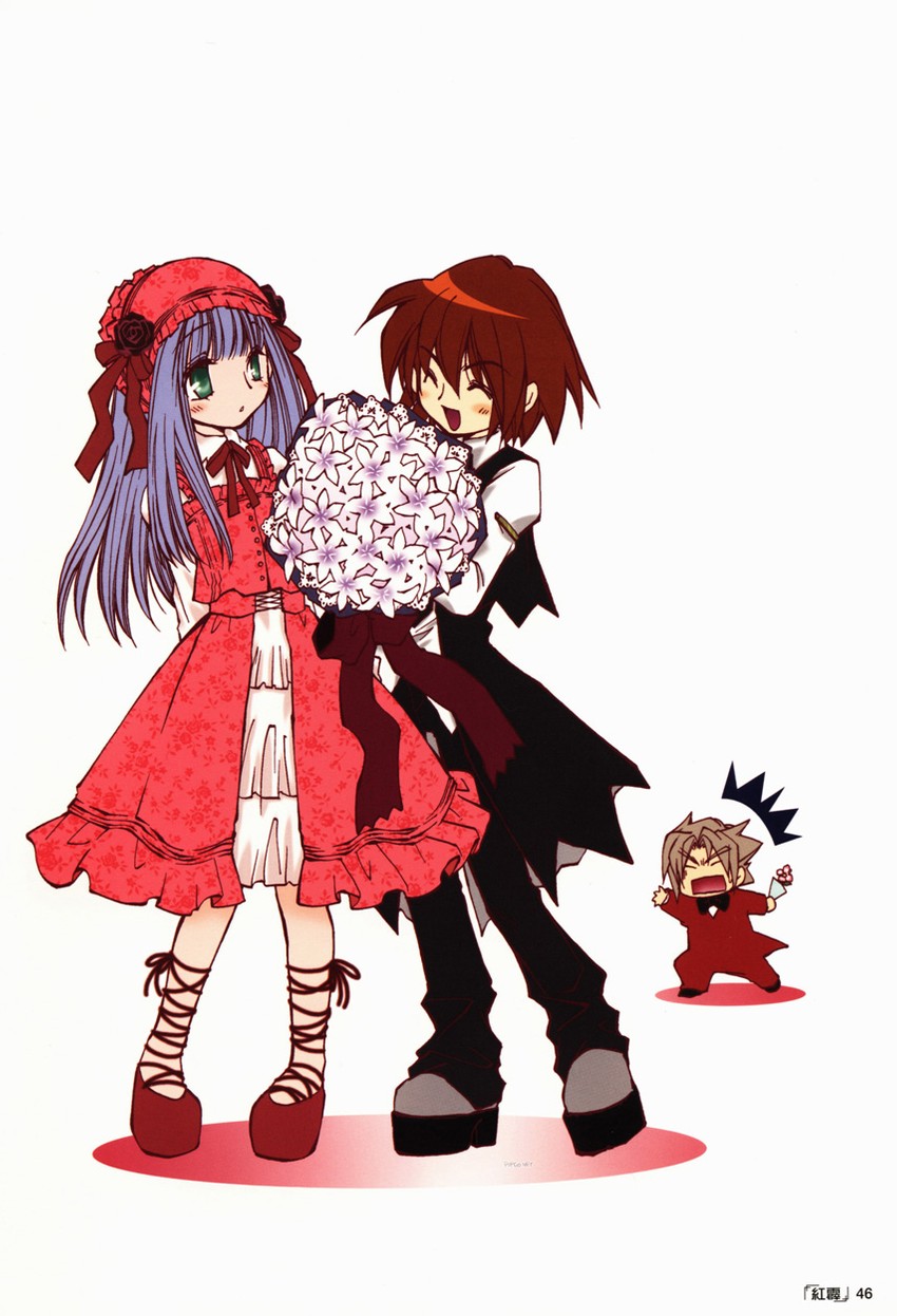 reverie metherlence, cisqua, and coud van giruet (elemental gelade) drawn by azuma_mayumi