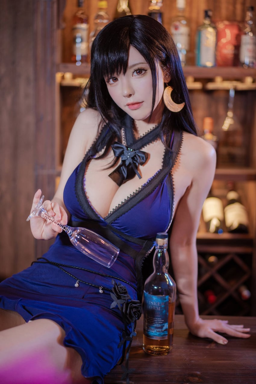 tifa lockhart (final fantasy and 2 more) drawn by banrcosplay