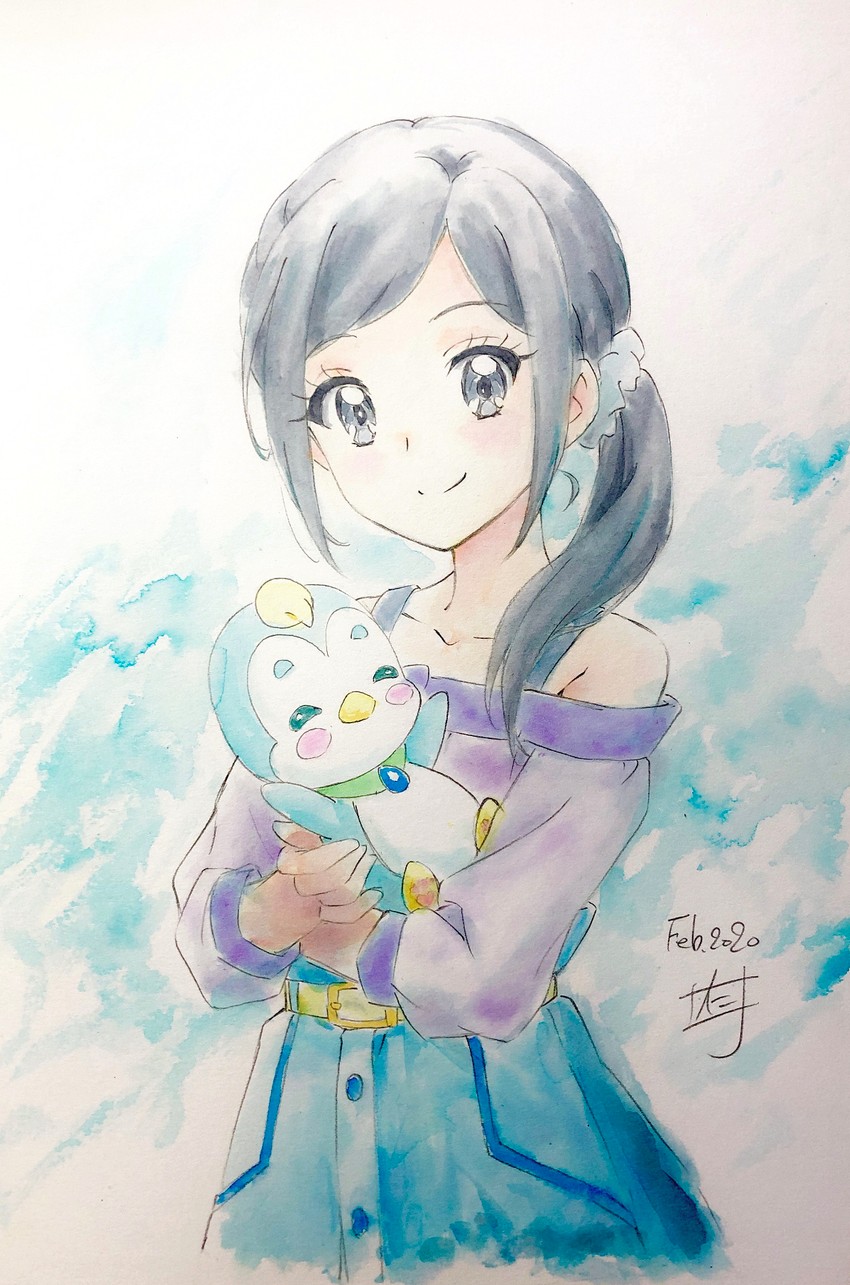 sawaizumi chiyu and pegitan (precure and 1 more) drawn by nii_manabu