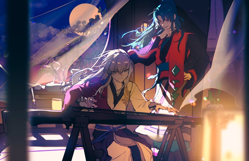 archer and zheng chenggong (fate and 1 more) drawn by aizendai