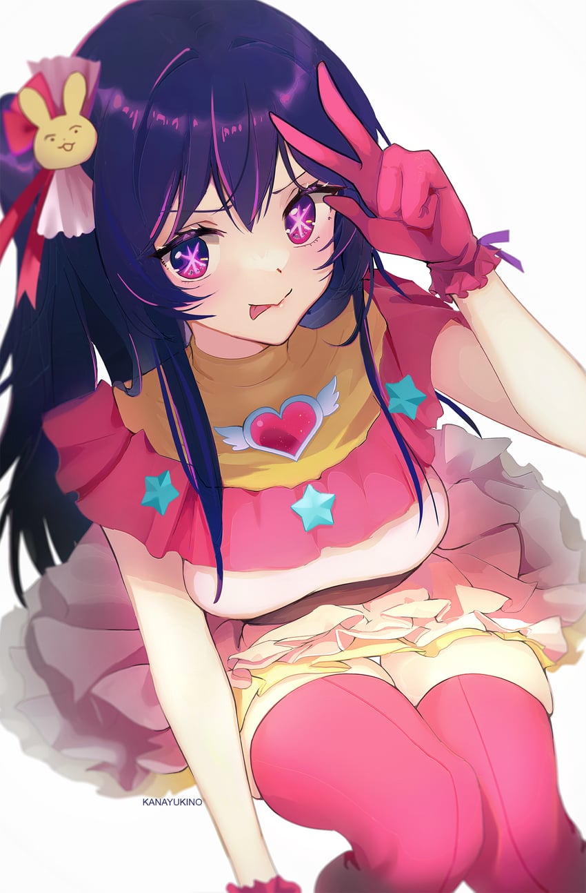 hoshino ai (oshi no ko) drawn by kana_yukino