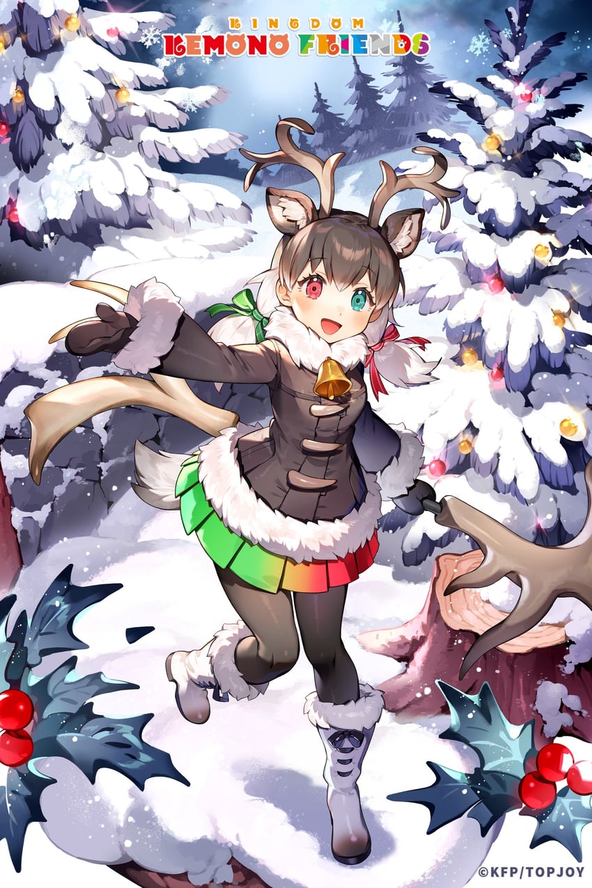 reindeer (kemono friends and 1 more)