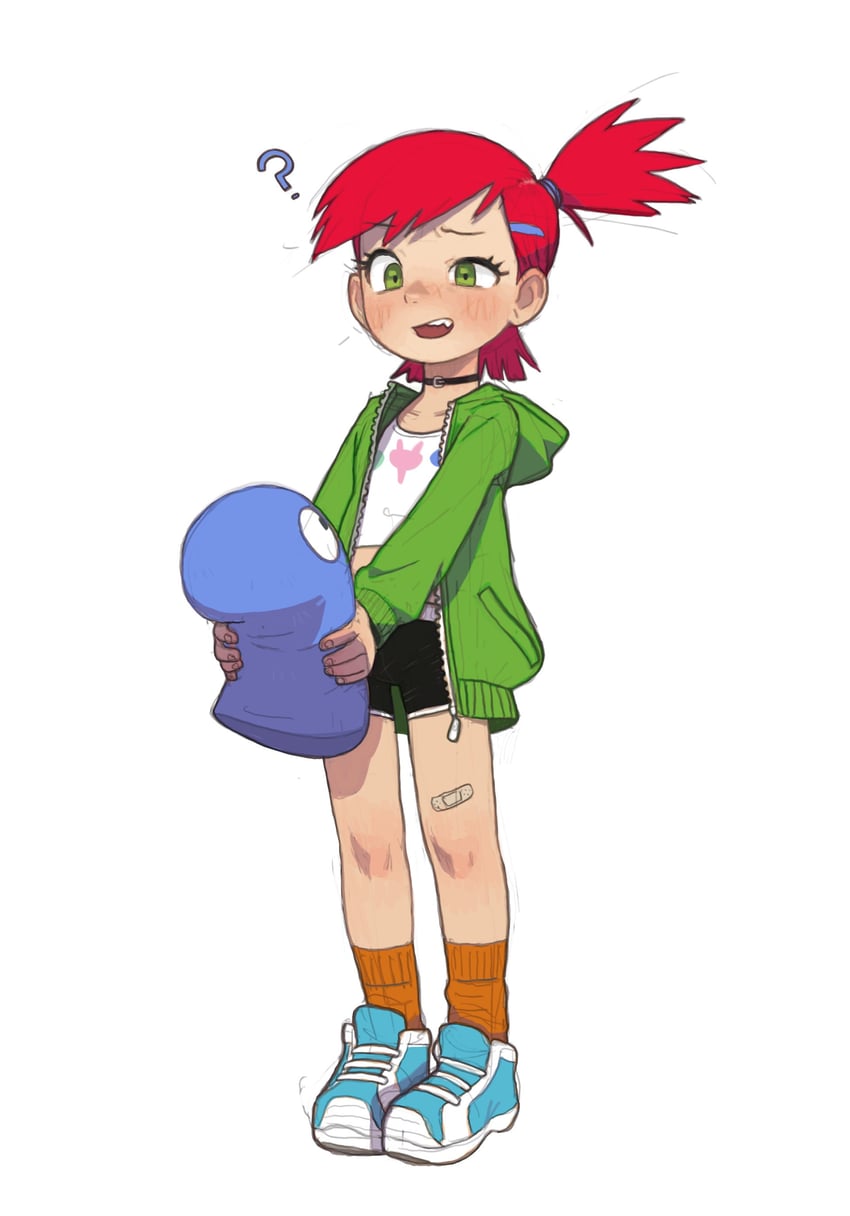 frankie foster and blooregard q kazoo (foster's home for imaginary friends) drawn by possummachine