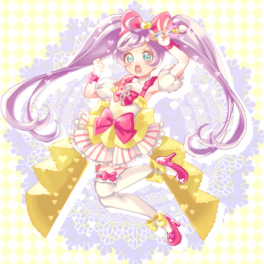manaka laala (pretty series and 1 more) drawn by laila_(denbu3)