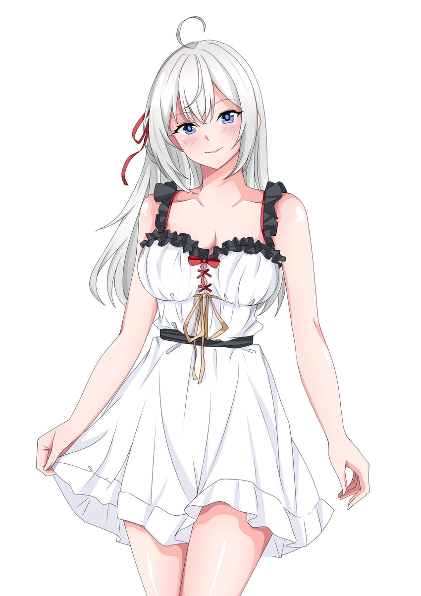 alisa mikhailovna kujou (tokidoki bosotto roshia-go de dereru tonari no alya-san) drawn by mukhbita249
