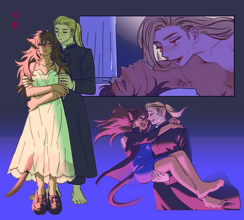 catra and adora (she-ra and the princesses of power) drawn by mondaykilly