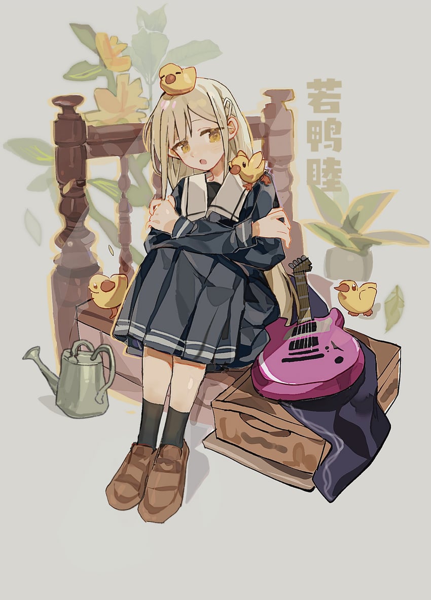 wakaba mutsumi (bang dream! and 1 more) drawn by ziyouguojiangsanwenzhi