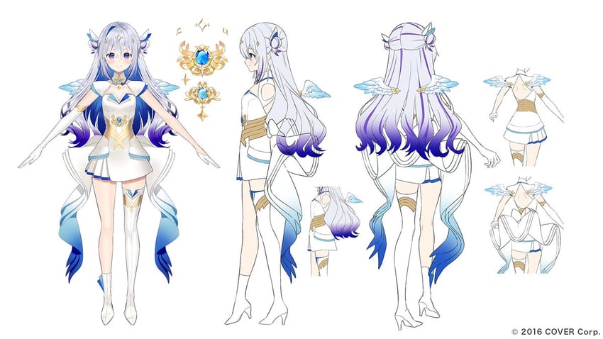amane kanata (hololive and 1 more) drawn by ancotaku