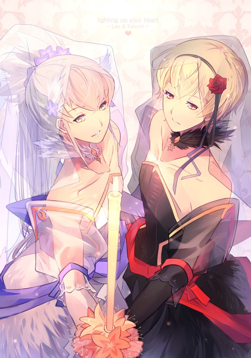 takumi and leo (fire emblem and 2 more) drawn by kariya_(mizore)