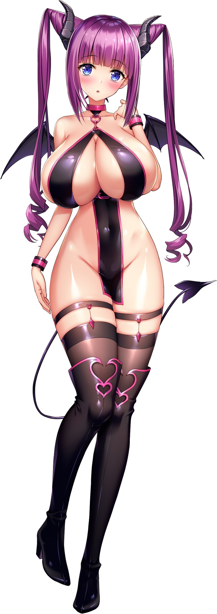 calulu restram (motto! haramase! honoo no oppai isekai chou ero succubus gakuen!) drawn by derauea