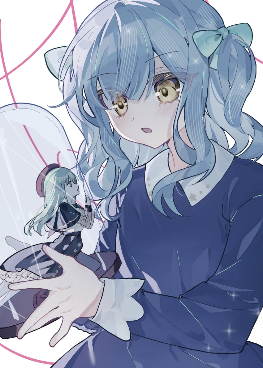 togawa sakiko, wakaba mutsumi, and mortis (bang dream! and 1 more) drawn by mi_tao_ningmeng_cha