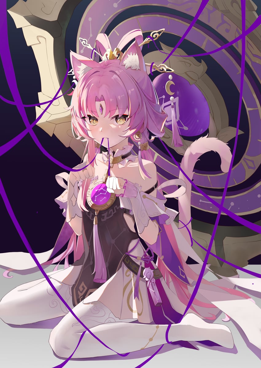 fu xuan (honkai and 1 more) drawn by blhazx