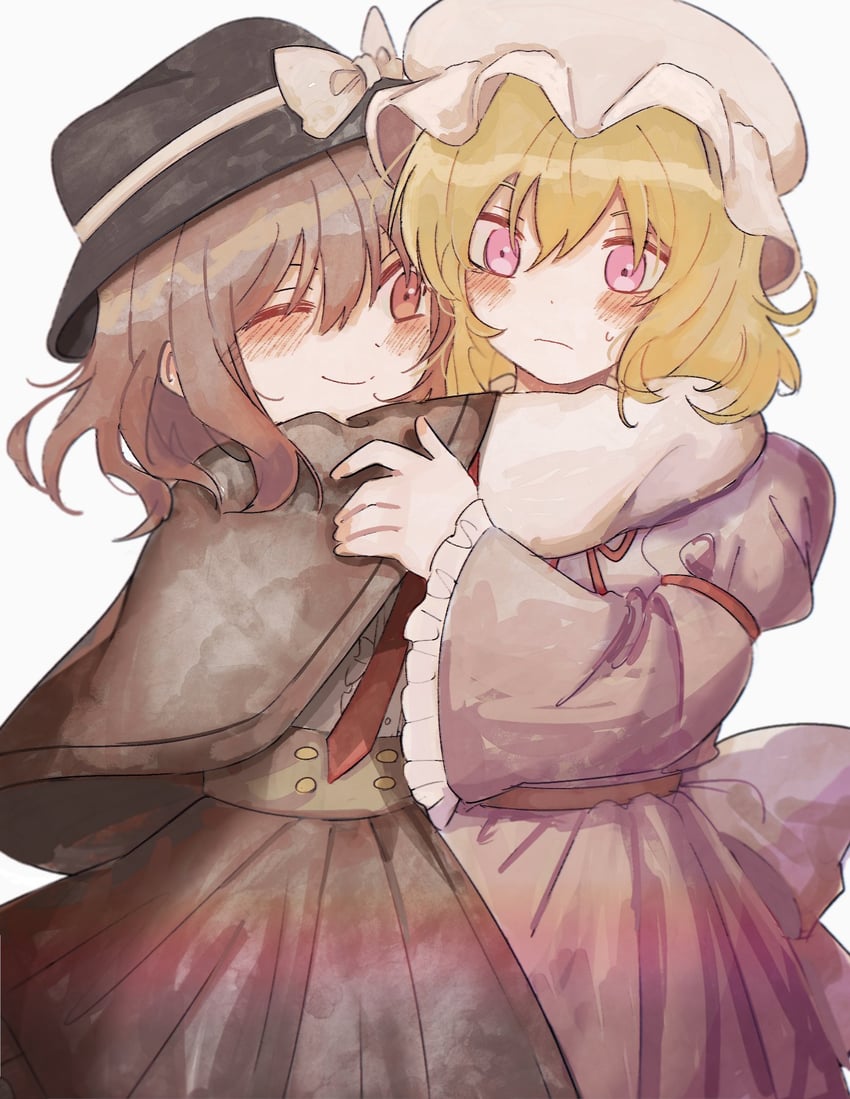 usami renko and maribel hearn (touhou) drawn by rbfnrbf_(mandarin)