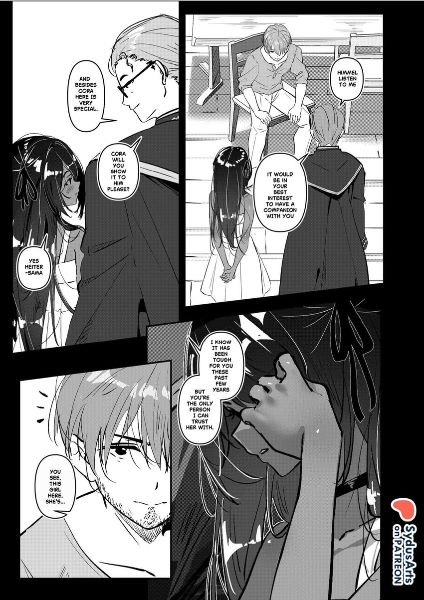 himmel, heiter, and cora (original and 1 more) drawn by sydus