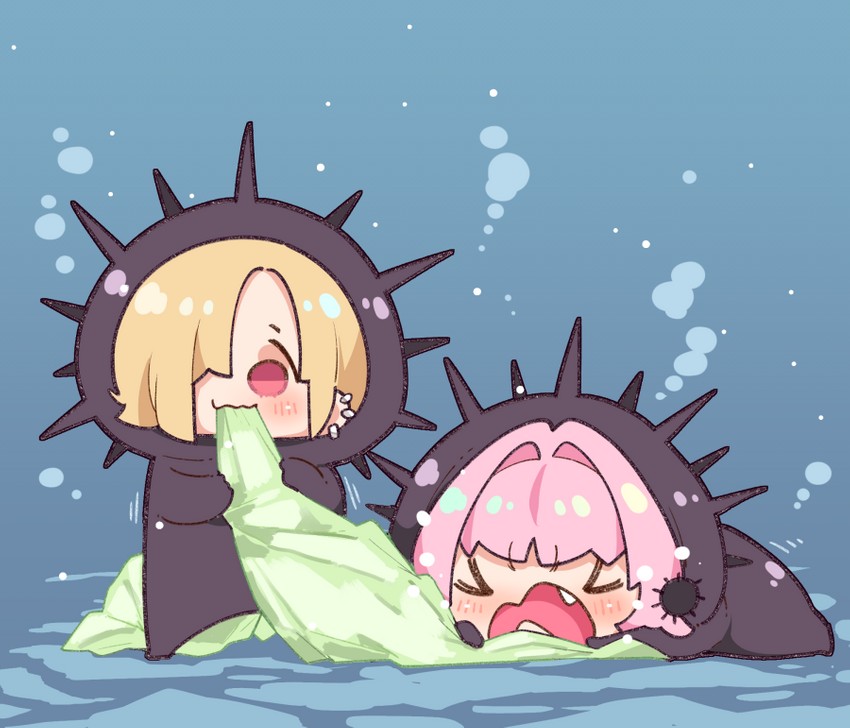 yumemi riamu and shirasaka koume (idolmaster and 1 more) drawn by takato_kurosuke