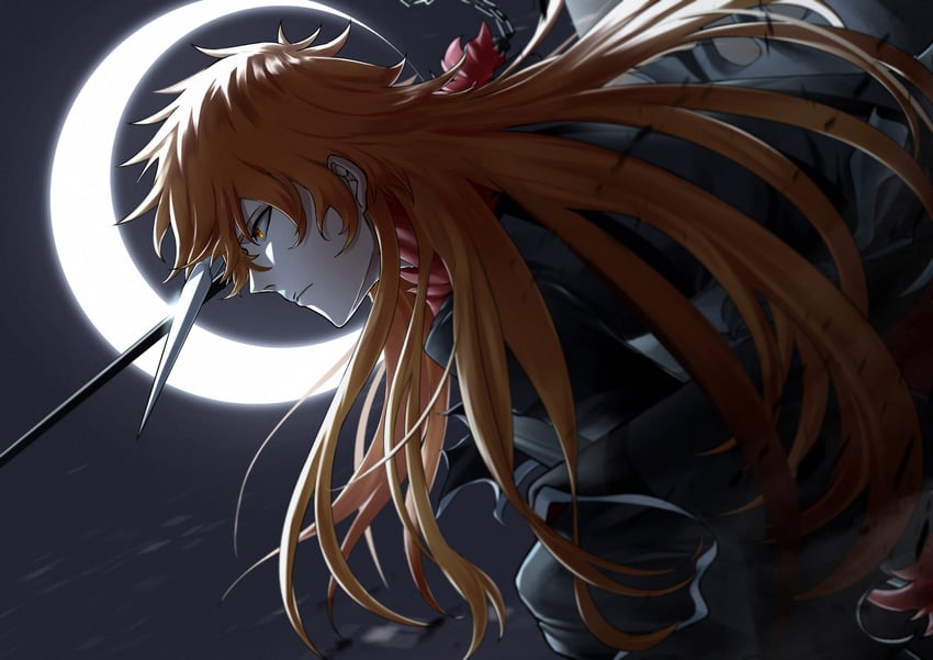 kurosaki ichigo (bleach and 1 more) drawn by nakiskri