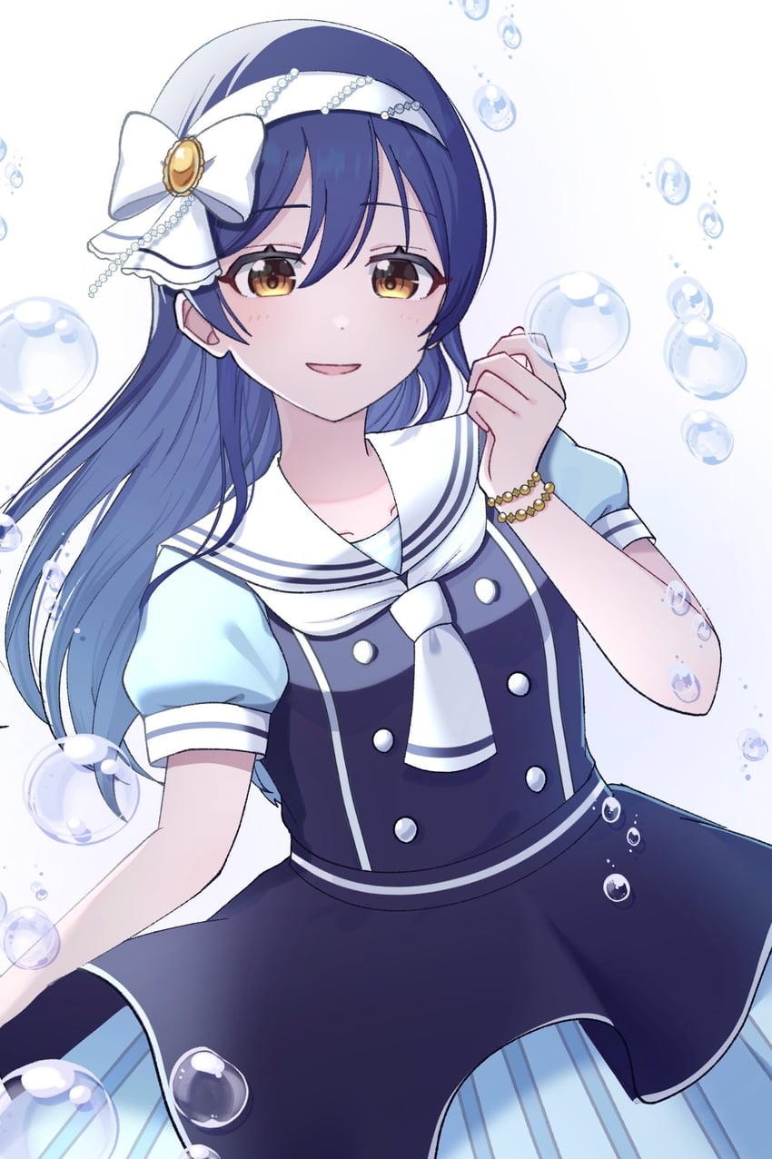 sonoda umi (love live! and 2 more) drawn by ozawasan0930