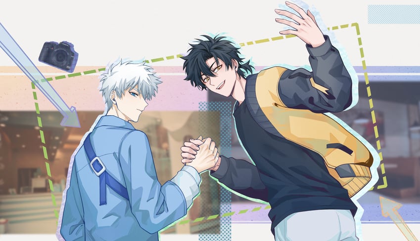 cheng xiaoshi and lu guang (shiguang dailiren) drawn by dsarl995595