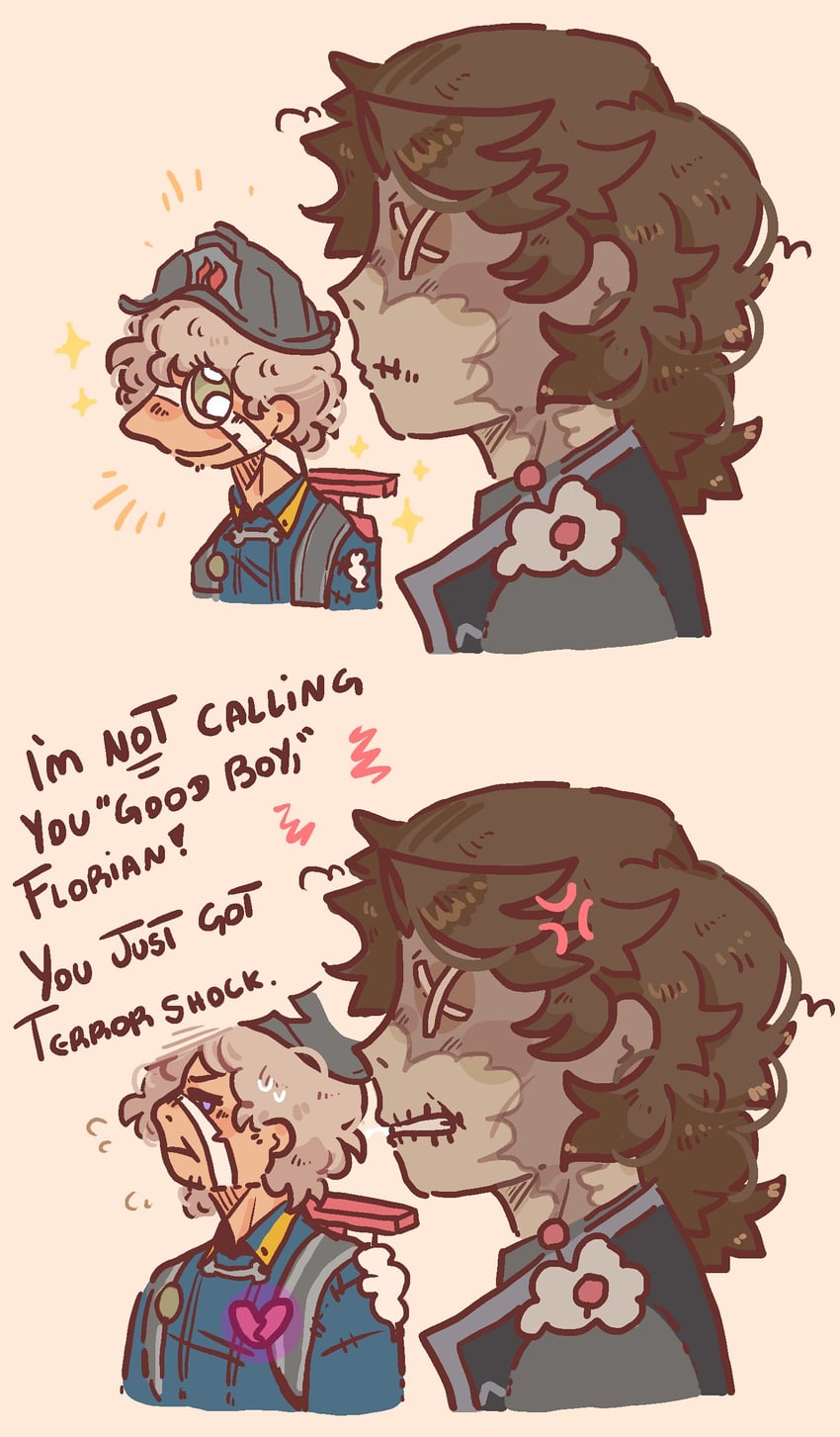 florian brand and matthias czernin (identity v) drawn by floriandoodles